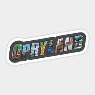 Opryland USA Sticker